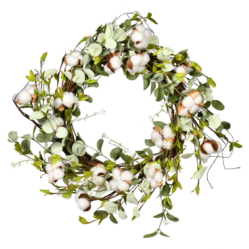 Faux Pine Polyester 24'' Wreath