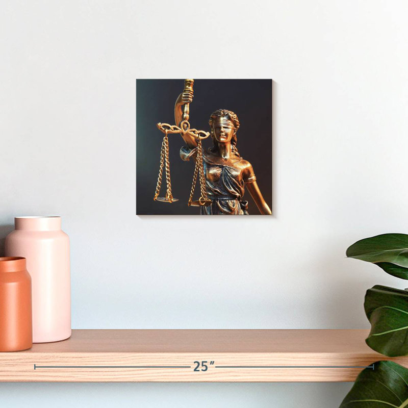 Alcaraz Lady Justice Statue, 10" H x 10" W