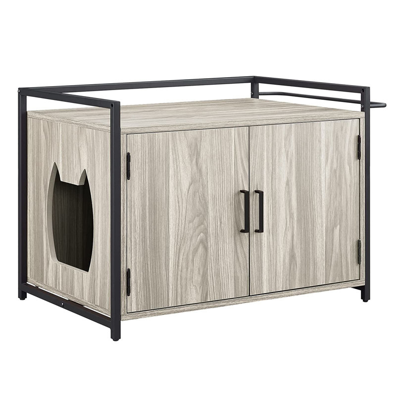 Ciela Litter Box Enclosure, Gray