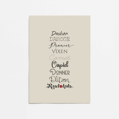 «The Merry Nine», reproduction d'art