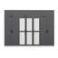 Elina 7 Door Manufactured Wood Wardrobe-99234281-99234285