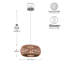 Mancos 1 - Light Satin White Pendant