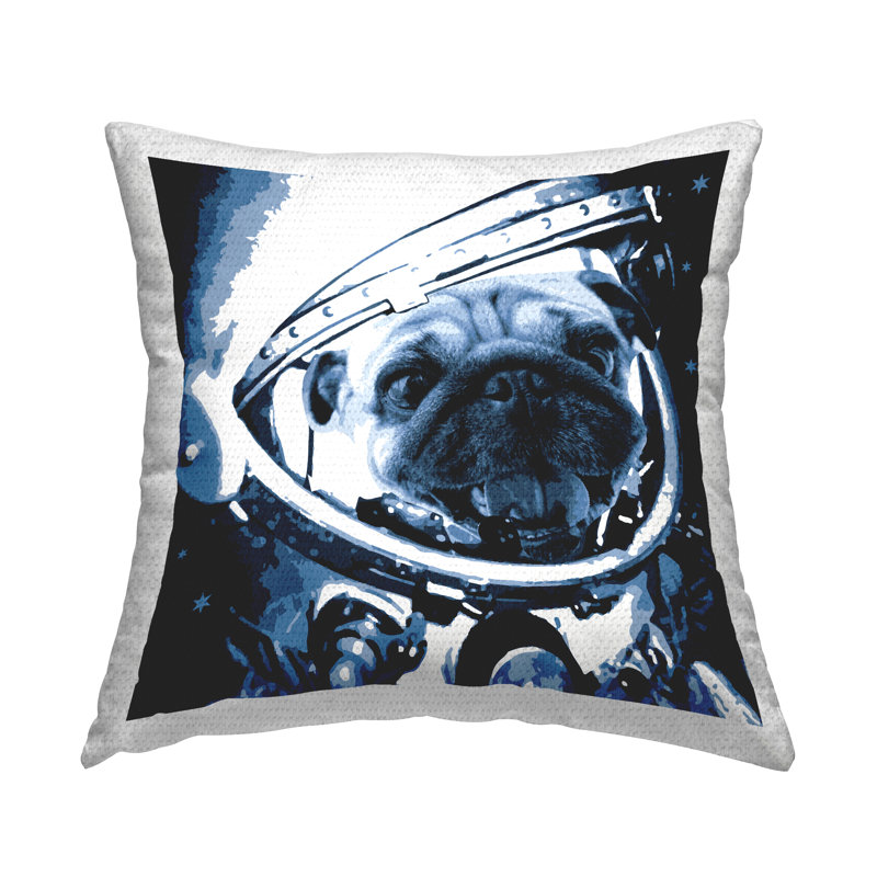 Coussin décoratif astronaute astronaute par Daphne Polselli