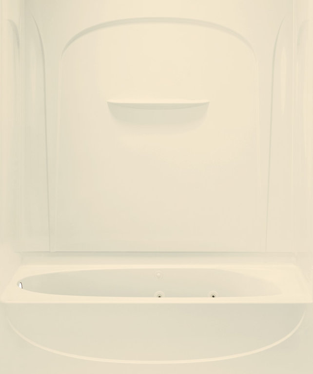 Acclaim 72'' L Whirlpool Bathtub, Almond