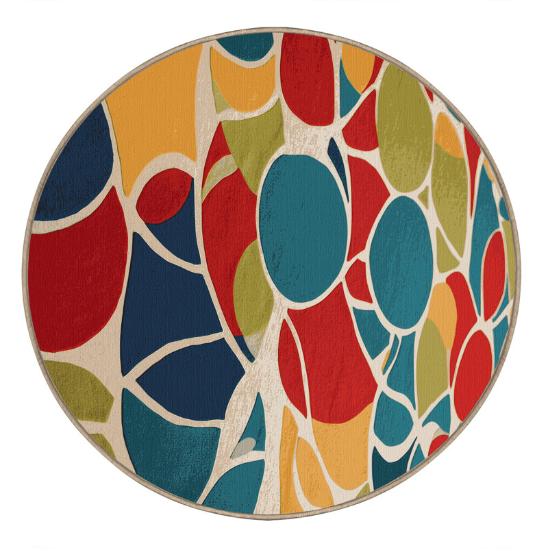 Zany Perk Rug, Round 6'