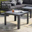 Ensemble de conversation modulaire d'extérieur en aluminium pour 8 personnes avec coussins et table basse Gillean-126044759-98951589
