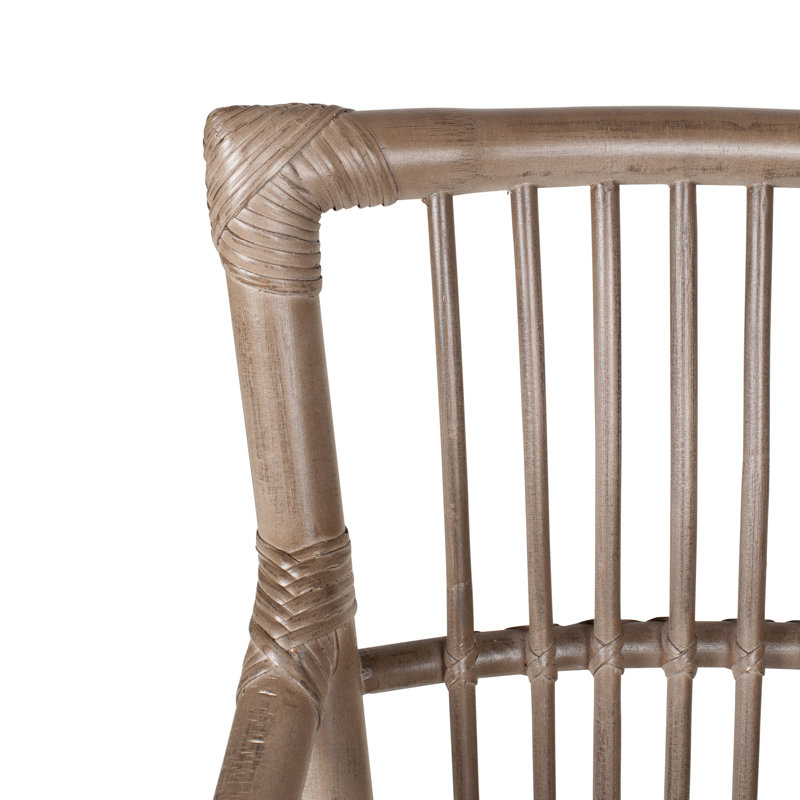 Tabouret de bar et de comptoir Barkley, Tabouret de comptoir (siège d'une hauteur de 24 p, Gris