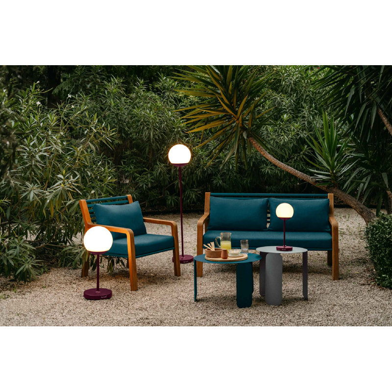 Table basse BeBop, Bleu, H 15 po x l 24 po x P 24 po