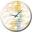 Horloge murale rétro Mid-Century-40743813
