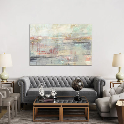 Soft Scape II 1 Piece Wrapped Canvas Painting