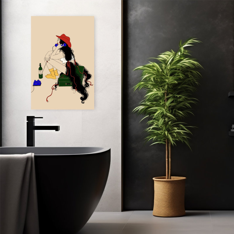 Contemporary Art Contemporary Wall Art by Juliana Kokolari - Wrapped Canvas Print, 60.96 cm H x 40.64 cm W