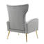 Joshy 83 Cm Wide Velvet Wingback Chair-1166171275