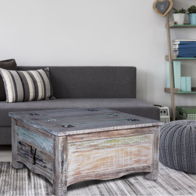 Barbagallo Solid Wood Top Trunk