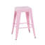 Tabourets de bar en métal sans dossier avec assemblage sans outil et conception peu encombrante-1659733927-1659733926