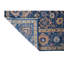 Hand Knotted Wool Area Rug in Navy