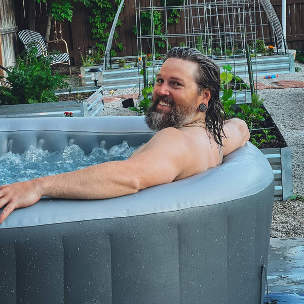 Saluspa Inflatable Cover Insert Cover, Energy Saving PVC Lid