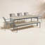 Genevieve Rectangular 78'' Long Dining Set-1422364749