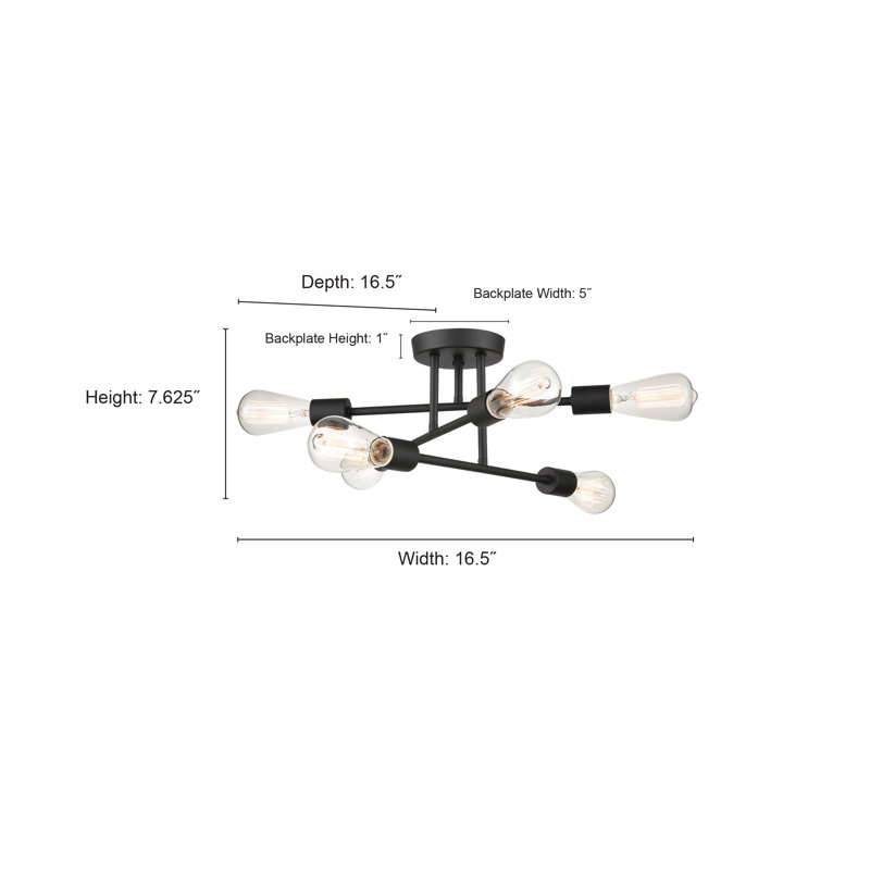 Herdy 6 - Light Kitchen Island Pendant