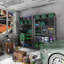 72''H  Metal Heavy Duty Shelving Unit for Garage, Warehouse.