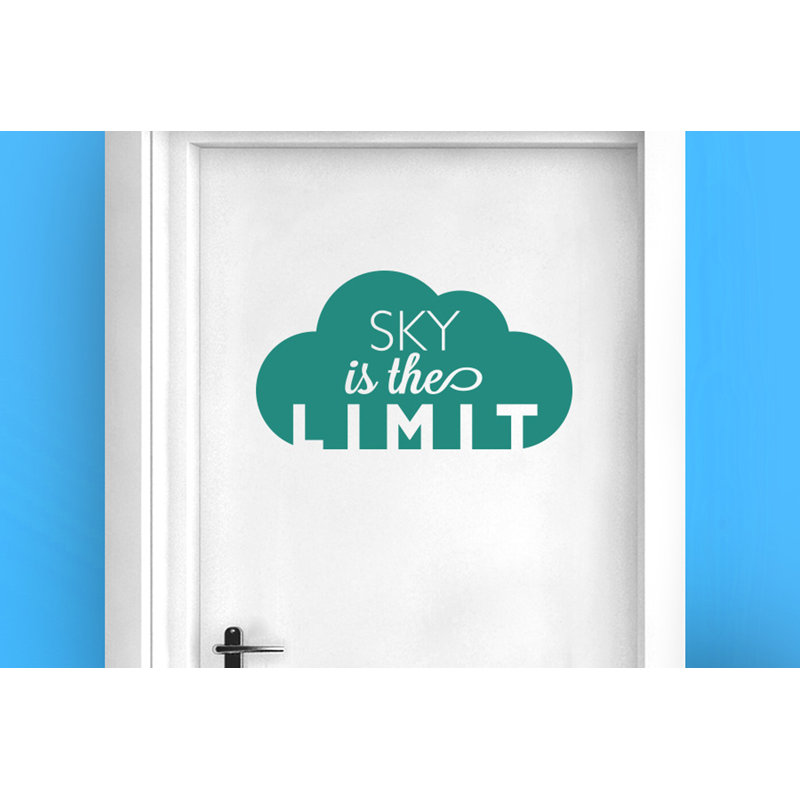 Wall Decal, Aqua Green