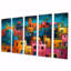 «Leclerc - City Buildings», ensemble d'art mural-107604156
