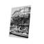 «Black Montmartre Series» - Impression de manège à Paris sur verre acrylique-869038913