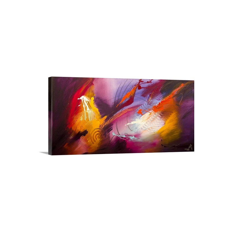 «The Dance intérieur» par Frioucheburg, impression, H 15 po x l 30 po x P 1,5 po, Toile