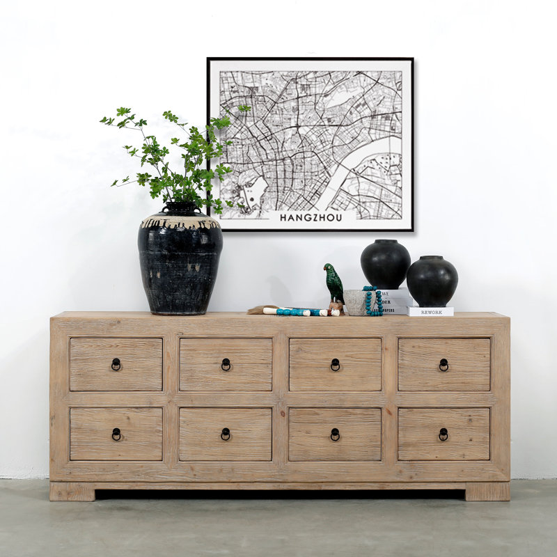 Capri 89'' W Solid Wood Sideboard