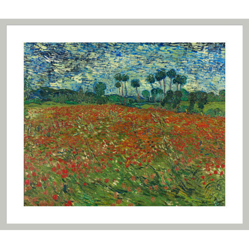 «Field with Poppies» par Vincent van Gogh, 33,5 po H x 39,47 po L