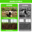 91 cm H x 673 cm W Galvanised Steel Fencing Kits Fencing with 10 Panel(s) Included