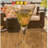 Palm Tree V Shaped Plastic Wine Glasses