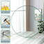 Tempered Glass Table Top Round Transparent Table Surface Round Glass Table Top Round Glass Sheet. 