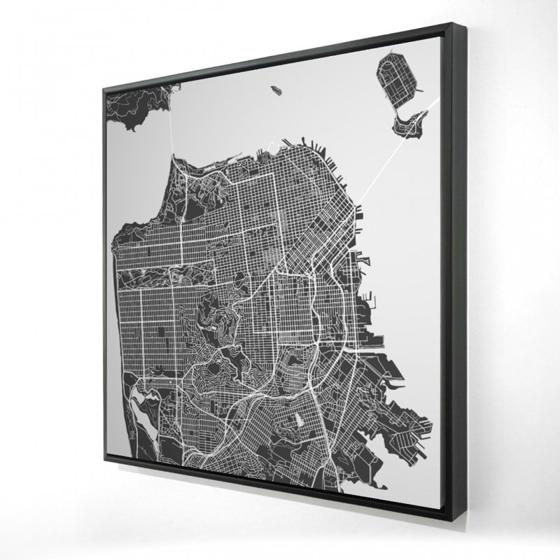 " San Francisco Graphic Map "