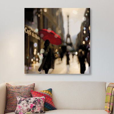«A Paris Stroll», impression sur toile