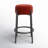 Colombe Upholstered Stool with Metal Frame-982525812-983230748