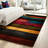 Colorful Wood Plank Area Rug, Artistic Design, Non-Slip, Machine Washable, Indoor Floor Mat for Living Room, Bedroom, Home Decor and Accessories-129222693