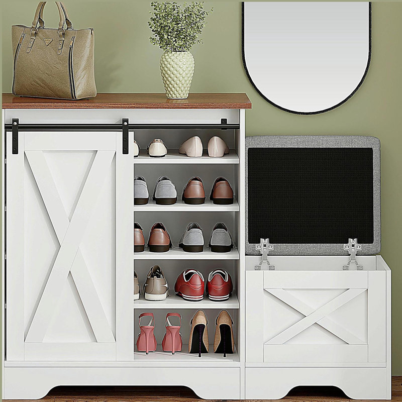 Armoire à chaussures grande capacité