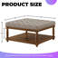 Grande table basse carrée avec repose-pieds-1790899053