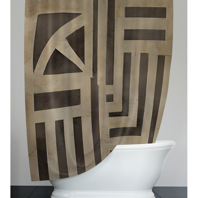 Rideau de douche Kensie, H 72 po x l 70 po