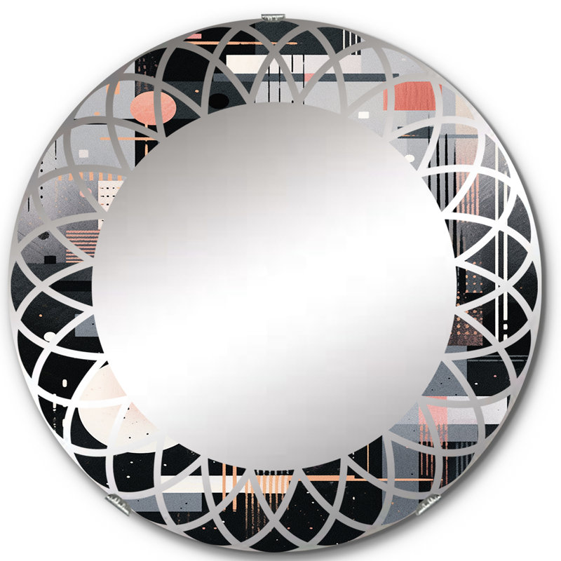 Miroir mural Zenovie, 24 po x 24 po