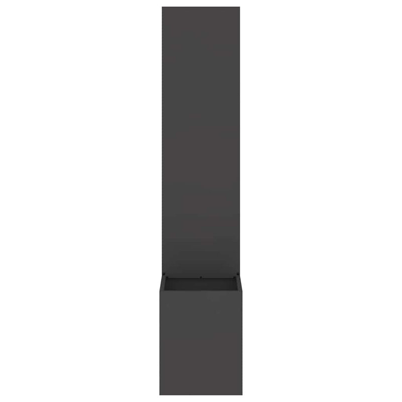 Planter Box, 140cm H x 32cm W x 32cm D, Black