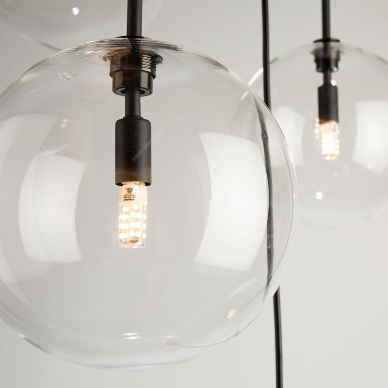 Luminaire suspendu 5 lumières Pinpoint