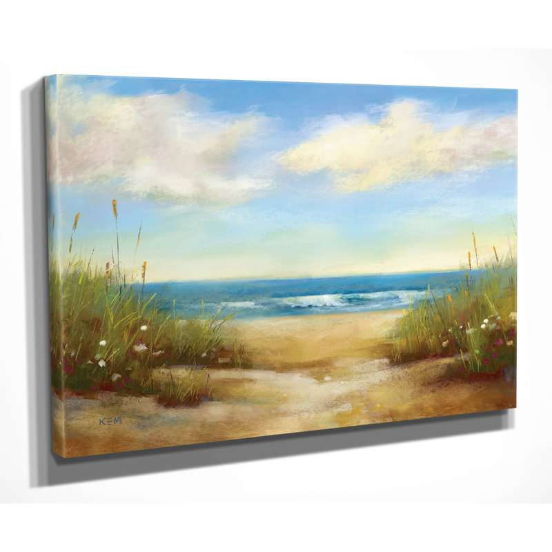 «Serenity I» par Karen Margulis, reproduction d'art sur toile tendue, H 24 po x l 32 po x P 1,5 po