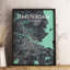 Amsterdam City Map 1 Piece Wall Art-289601938