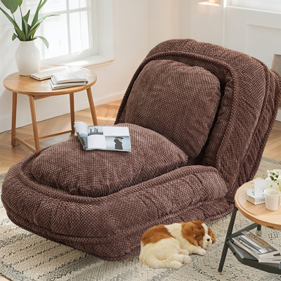 Multi-Function Lounger, Lazy Sofa Couch,Space Saving Design,Foldable,Human Pets Bed With 5 Adjustable Position, For Bedroom, Living Room