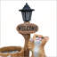 Charmante statue de jardinière au design expressif, parfaite pour le jardin et la décoration extérieure, durable et résistante aux intempéries.