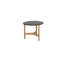 Twist Outdoor Round Teak Coffee Table-116827955-116827958