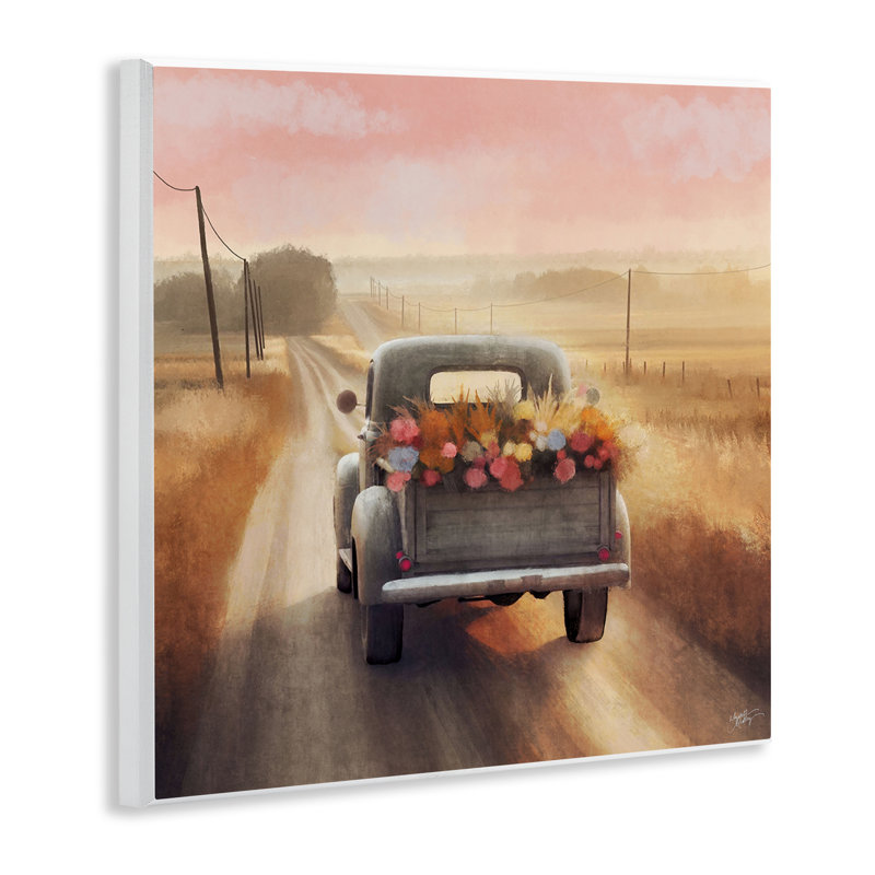 "Farmer Road Harvest Truck Art" par Elizabeth Medley