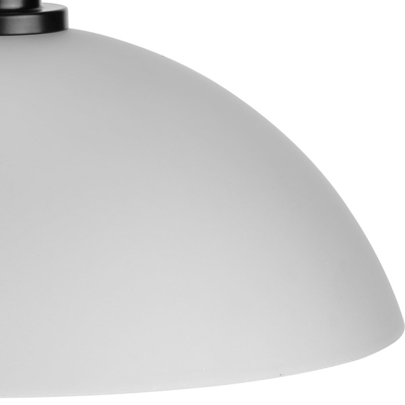 Walberg 1 - Light Matte Black Dome Pendant