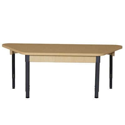 Adjustable Trapezoid 6 Students Activity Table